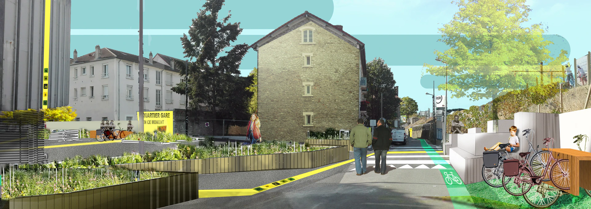 Mélange d’images de projets, pour l’inspiration