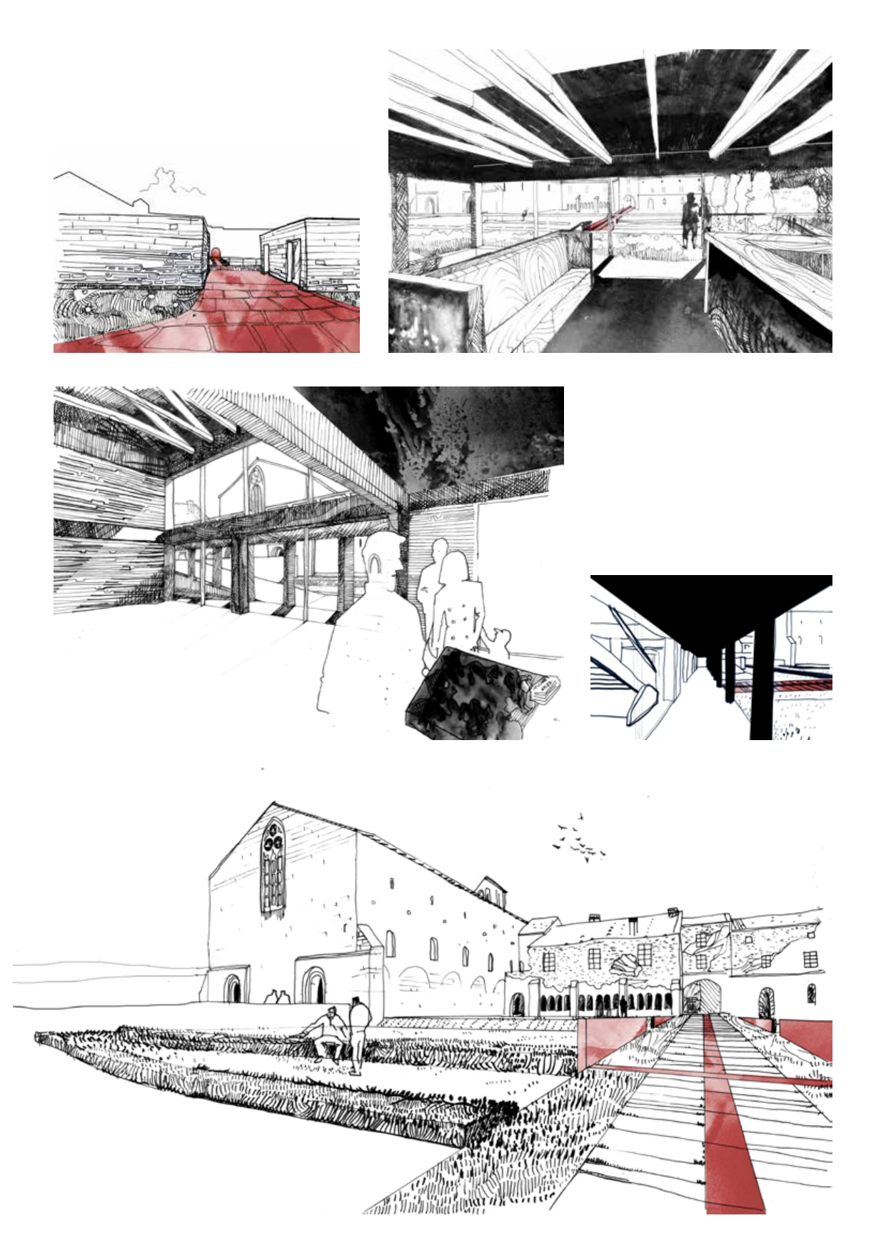Mélange d’images de projets, pour l’inspiration