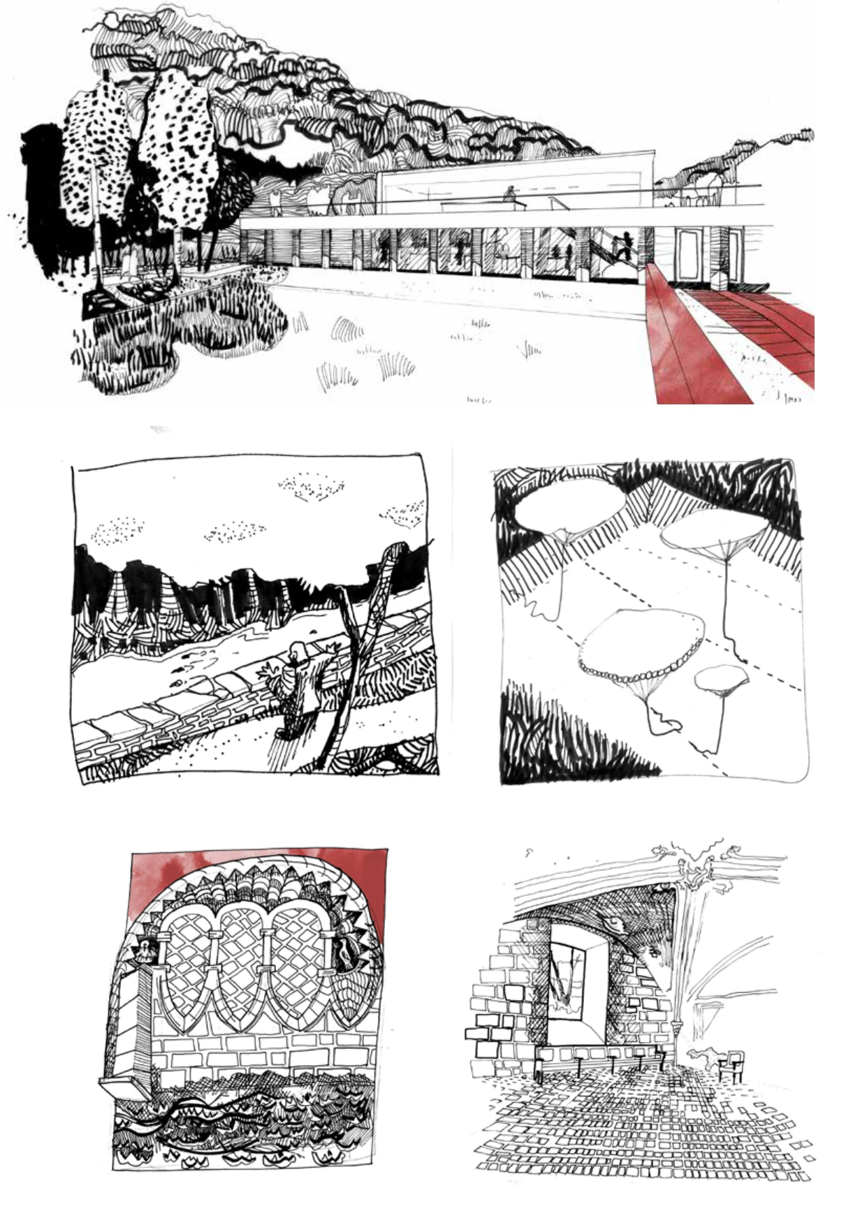 Mélange d’images de projets, pour l’inspiration